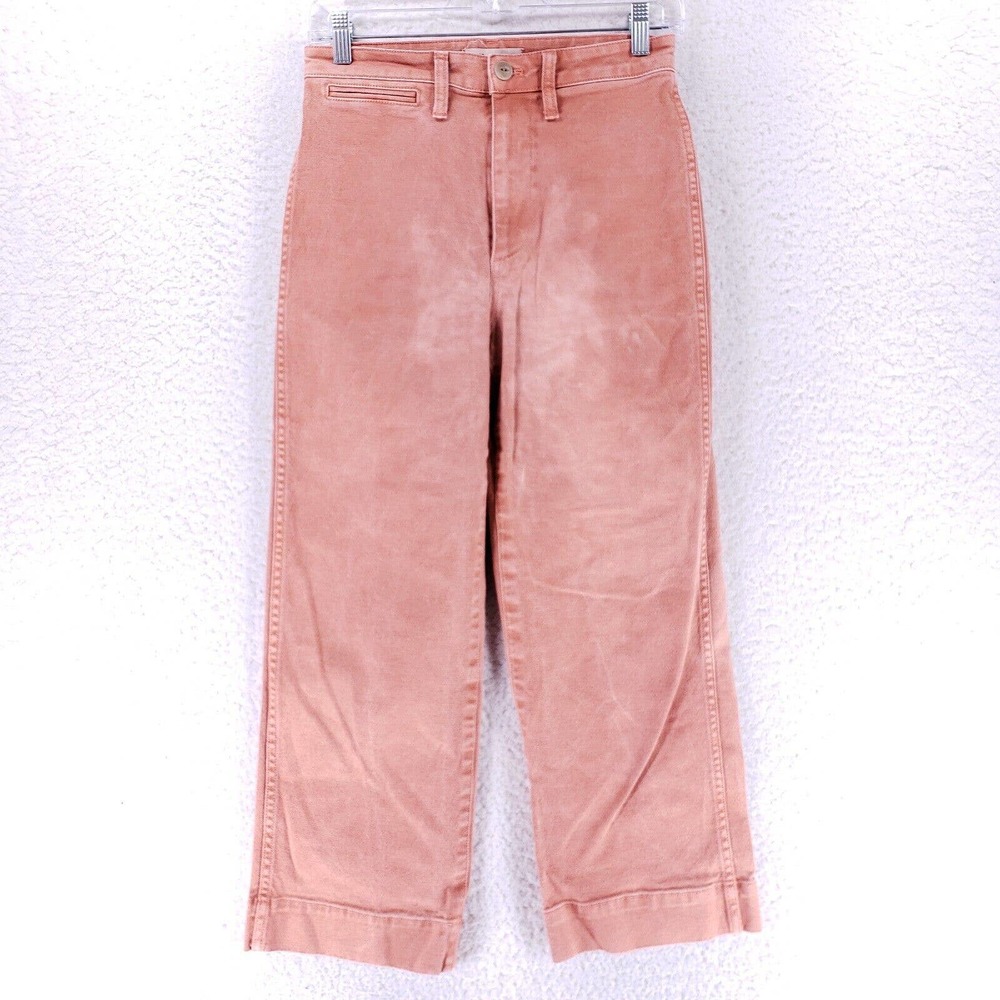 Madewell Jeans Denim Cotton Womens Size 26 Straight Stretch VTG Mid Rise Casual